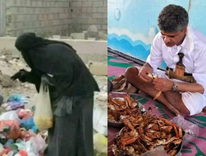 بذخ الطعام ماركة حوثية ... الأملحي يستفز الشارع اليمني بصورة