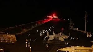 الجيش الأمريكي يعلن تدمر صاروخ باليستي وأربع مسيرات حوثية فوق خليج عدن ومناطق الحوثي