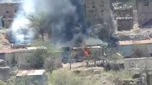 إصابة مدنيين بقصف عصابة الحوثي للمناطق السكنية شمال الضالع