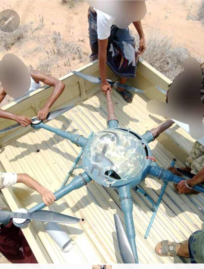 إسقاط مُسيّرة إيرانية اطلقها الحوثيون تجاه شمال حجة