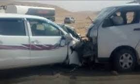 وفاة 25 شخصاً بحوادث مرورية الشهر الماضي