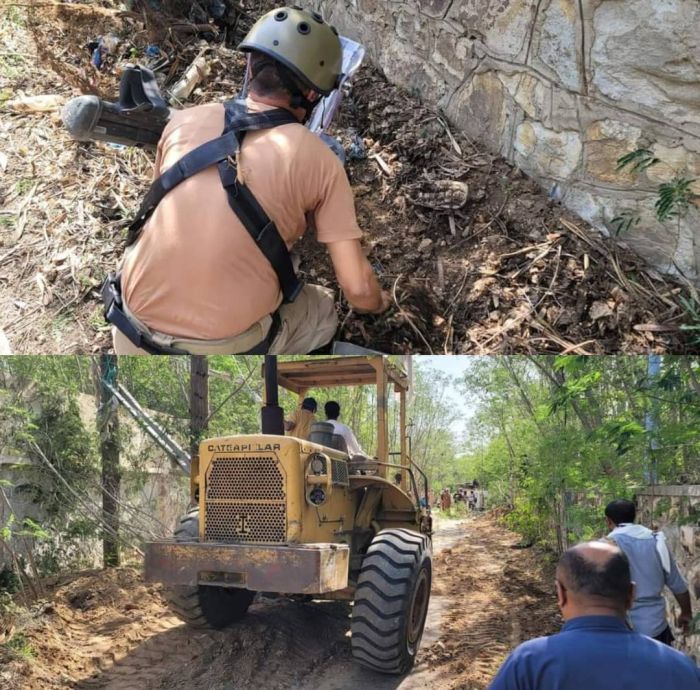 فيما تسعى عناصر حوثية-إخوانية لإعاقة فك حصار تعز .. فرق نزع الألغام تباشر عملها وشيول واحد للشرعية يؤخر فتح طريق الحوبان