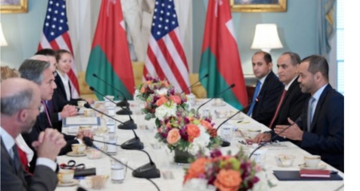 مباحثات أمريكية -عمانية بشأن الأوضاع في اليمن