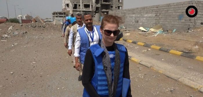 نائبة رئيس البعثة الأممية تصل الحديدة لمزاولة مهامها