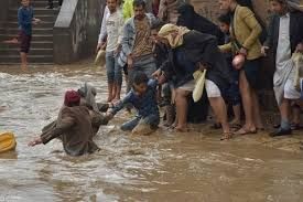السيول والمجاري تقتل 4 أطفال وشاب في صنعاء
