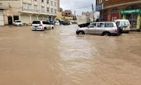 وفاة امرأتين بسيول الأمطار في مأرب
