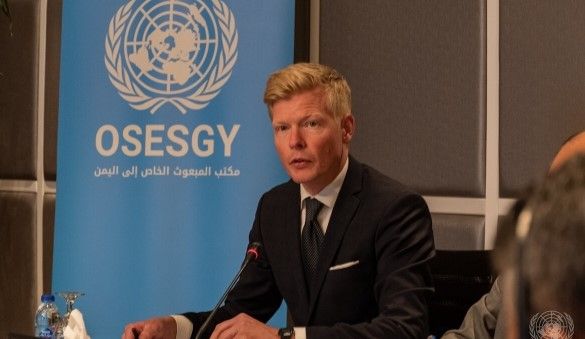 غروندبرغ يدعو لخفض التصعيد في اليمن
