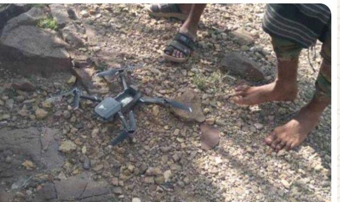  إسقاط طائرة مسيّرة في لحج