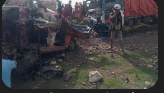  وفاة 4 أشخاص بحادث مروري مروّع في ذمار
