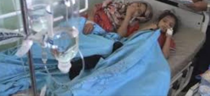  7500 حالة إصابة بالكوليرا في تعز خلال العام الجاري