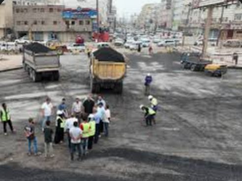  لجنة تحقيق في انهيار مشروع سفلتة "جولة السفينة"بعدن