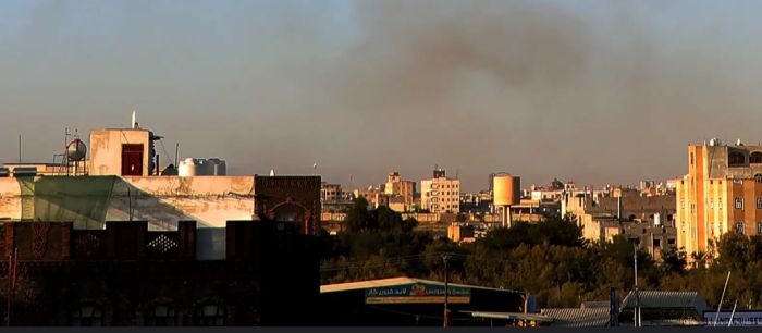  سلسلة غارات تهز العاصمة المختطفة صنعاء