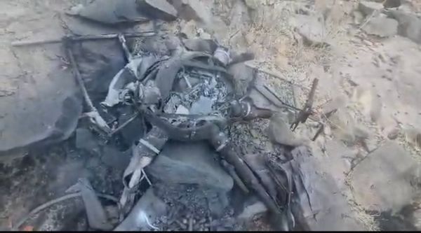 إسقاط طائرة مسيرة للحوثيين في شبوة