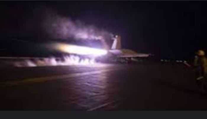  تصاعد الغارات الأمريكية على مواقع عصابة الحوثي في عدة محافظات