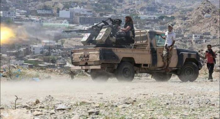  استشهاد جندي بقناصة عصابة الحوثي في تعز