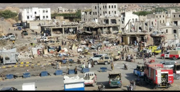  #مخازن_الحوثي_تقتل_المدنيين..  حملة إلكترونية تفضح تحويل الأحياء السكنية إلى مقابر جماعية
