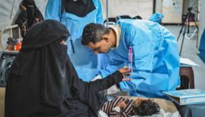  الصحة العالمية: 10 وفيات ونحو 13 ألف إصابة بالكوليرا في اليمن خلال 4 أشهر