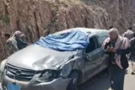  وفاة سائق وإصابة آخرين بحادث في ذمار
