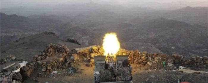  القوات الحكومية تعلن صد هجوم حوثي شرق مدينة تعز