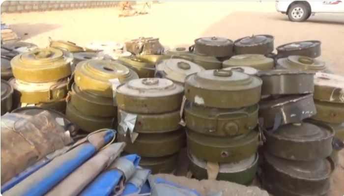  تفكيك 1,559 لغمًا حوثيًا خلال الأسبوع الماضي