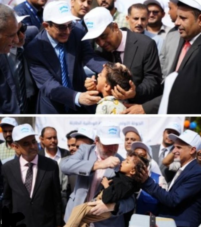  فيما تواصل عصابة الحوثي منع اللقاحات .. حملة تحصين ضد شلل الأطفال تستهدف أكثر من 1.3 مليون طفل في 12 محافظة