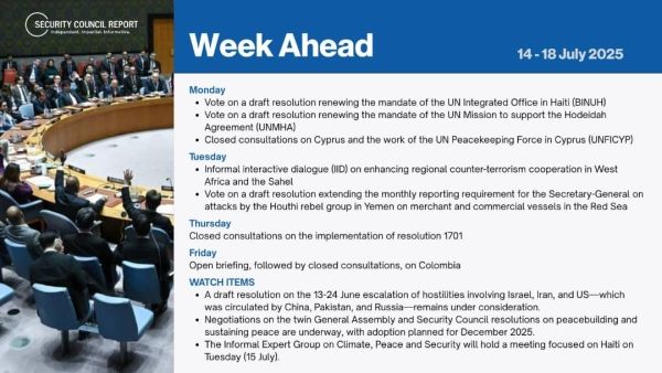 مجلس الأمن يصوت اليوم على مشروع قرار بشأن هجمات الحوثيين على الملاحة