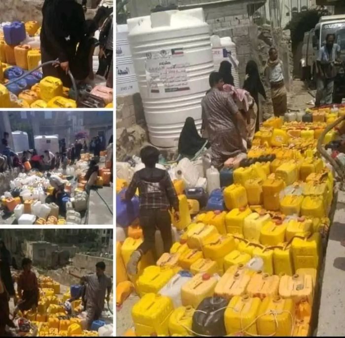 منها مديرية مشرعة وحدنان:  أزمة مياه الشرب بتعز تمتد من المدينة  إلى الريف الجنوبي للمحافظة