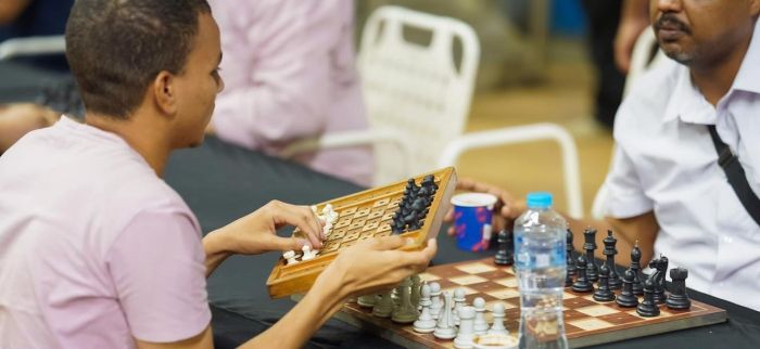 بطولة المكفوفين... شطرنج بلا حدود