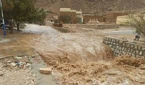  وفاة طفلة وإصابة أخرى بسيول الأمطار في تعز