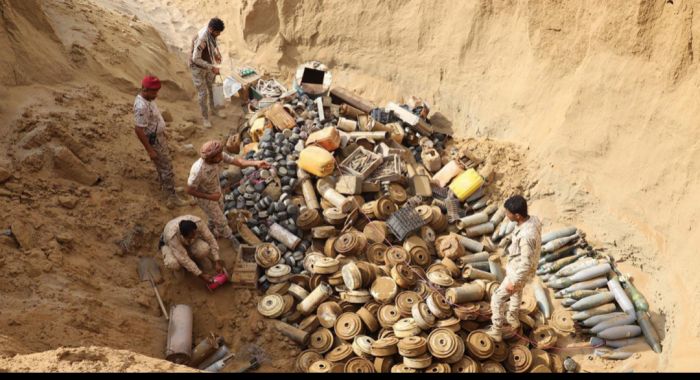  سيول الأمطار تجرف ألغاماً زرعتها عصابة الحوثي في الحديدة وتعز