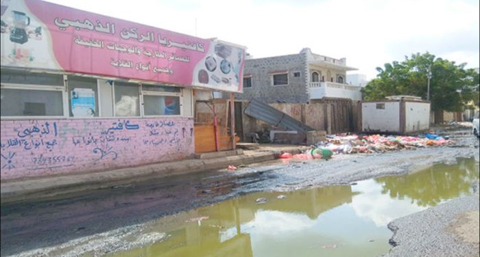  عدن.. المجاري تُحول أحياء خورمكسر إلى مستنقعات للحشرات الضارة