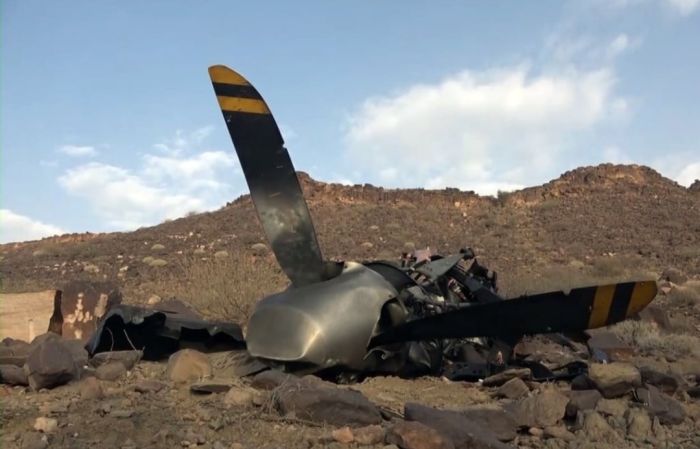 إسقاط طائرة مسيّرة لمليشيا الحوثي في صعدة