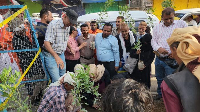 تعز تودّع الشهيدة افتهان المشهري بإطلاق مبادرة لزراعة خمسة آلاف شجرة استكمالاً لمشروعها البيئي