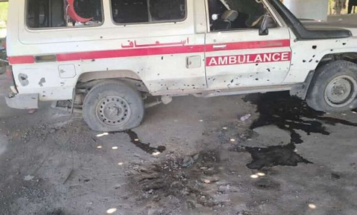 هيومن رايتس فاونديشن تدين استهداف الحوثيين لسيارتي إسعاف في الضالع وتصف الحادث بـ«جريمة حرب مروّعة»
