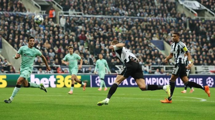 نيوكاسل يواصل صحوته بثنائية في بلباو بدوري أبطال أوروبا