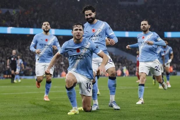 سيتي يبعث برسالة تهديد لآرسنال ويؤكد عودته للمنافسة على اللقب