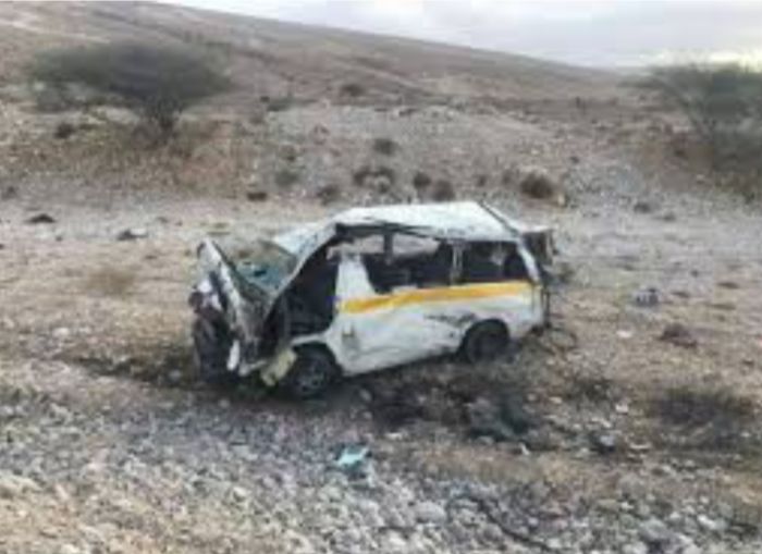  مقتل 5 أشخاص في حادث مروّع بين صنعاء وعمران