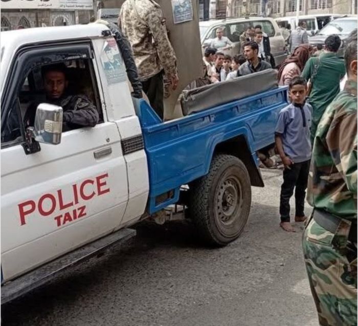  شرطة تعز تعلن ضبط متورطين في تفجير حي الضربة