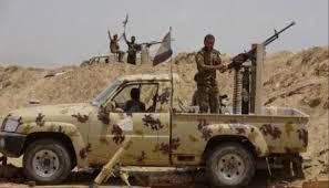 مسلحون يهاجمون أطقم لقوات الانتقالي في غيل بن يمين وتبادل لإطلاق النار