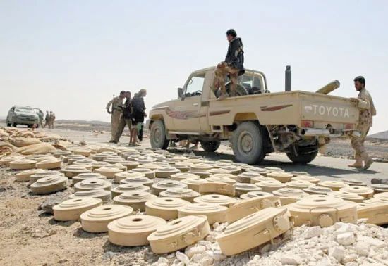 أمن لحج يعتزم إتلاف مخلفات ألغام في خط الوهط – الرجاع حفاظًا على سلامة المواطنين