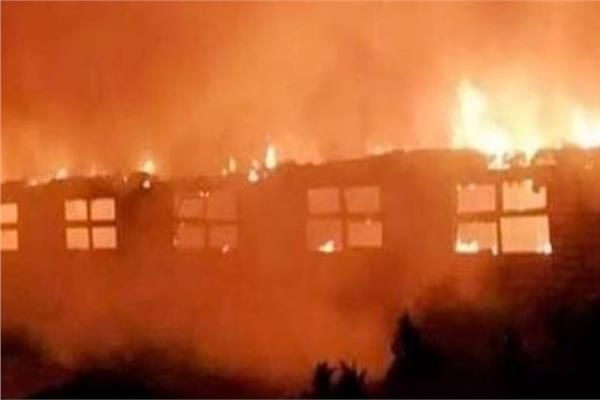 حريق هائل يلتهم مزرعة دواجن في ذمار 