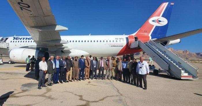 استئناف الرحلات بمطار سيئون الدولي بعد أكثر من شهر من التعطيل