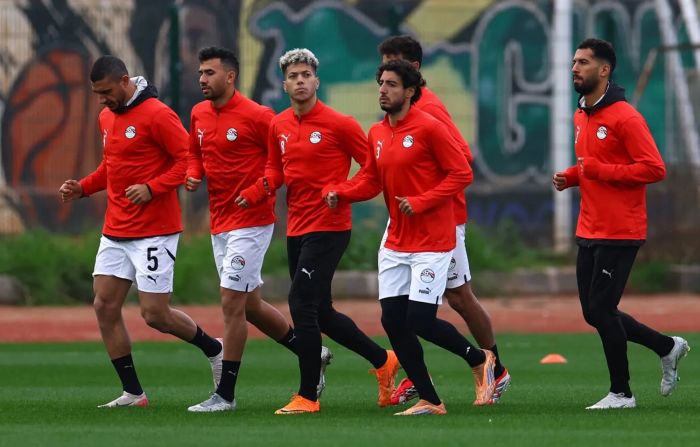 غياب 6 لاعبين عن مصر في مواجهة نيجيريا