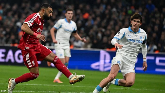 ليفربول يقهر مارسيليا بثلاثية ويقترب من التأهل لدور الـ16 بدوري الأبطال