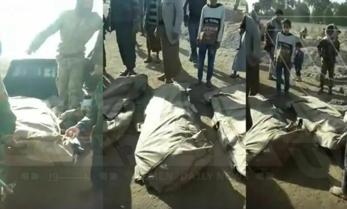 الحوثيون يسلمون 8 جثث من ضحايا مجزرة البيضاء بعد احتجازها عاماً