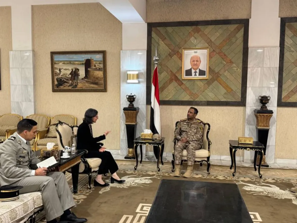 مباحثات يمنية–فرنسية حول جهود الأمن البحري ومكافحة الإرهاب والتهريب
