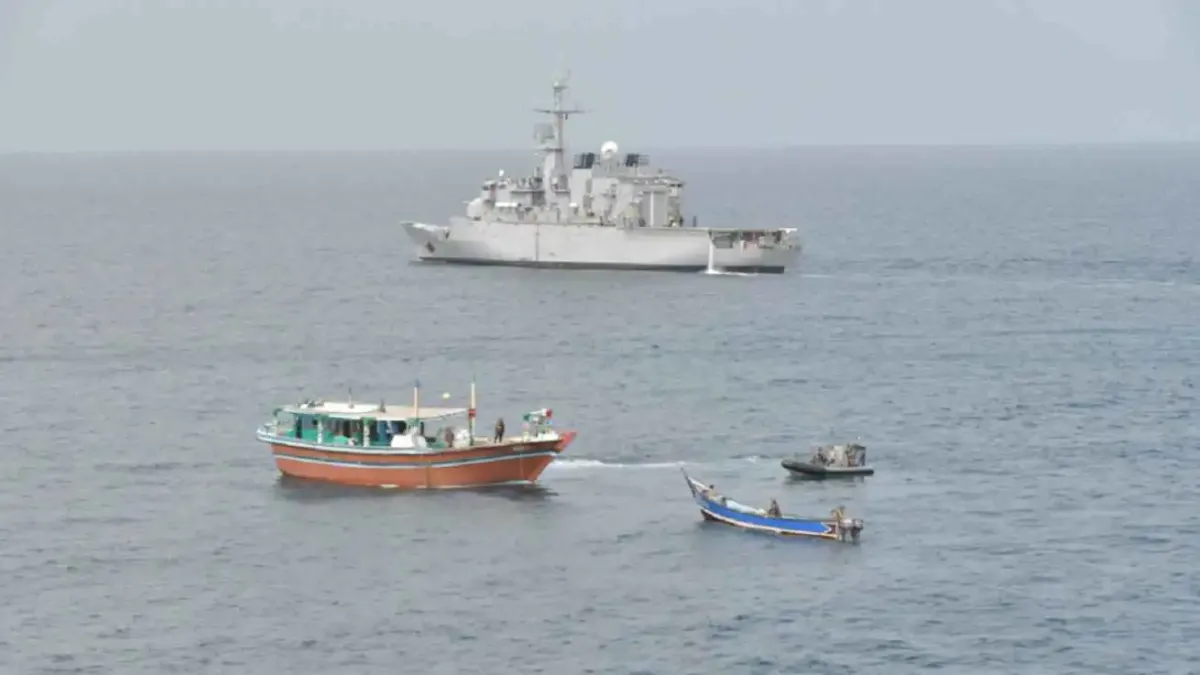 إنجاز بحري دولي: ضبط 16 طناً من المخدرات بقيمة ملياري دولار خلال قيادة سعودية لقوة المهام 150