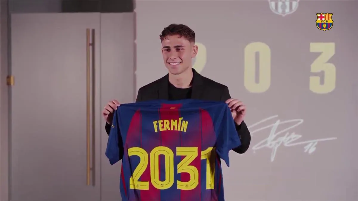 فيرمين لوبيز يجدد مع برشلونة: حلم القيادة وتحقيق كل الألقاب