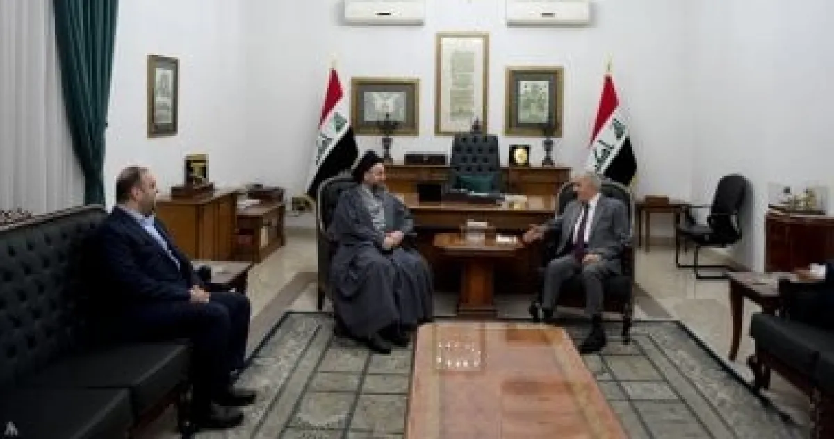 رئيس العراق والحكيم يناقشان الاستحقاقات الدستورية وتطورات المشهد السياسي والأمني