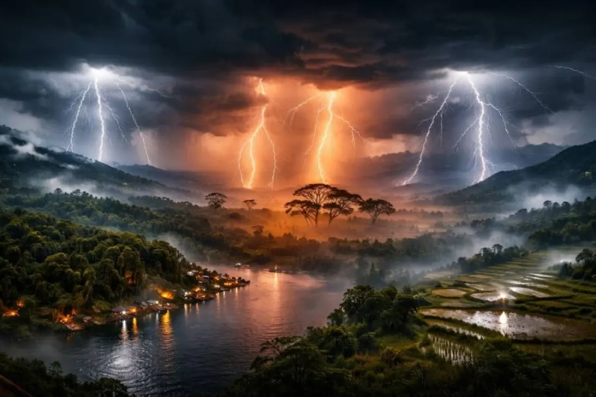 توزيع الصواعق عالمياً: ماراكايبو "عاصمة البرق" وتأثير التغيرات المناخية